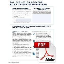 2023 Tax Organizer Form-Fill PDF - 8 Pages – CountingWorks Learning Center